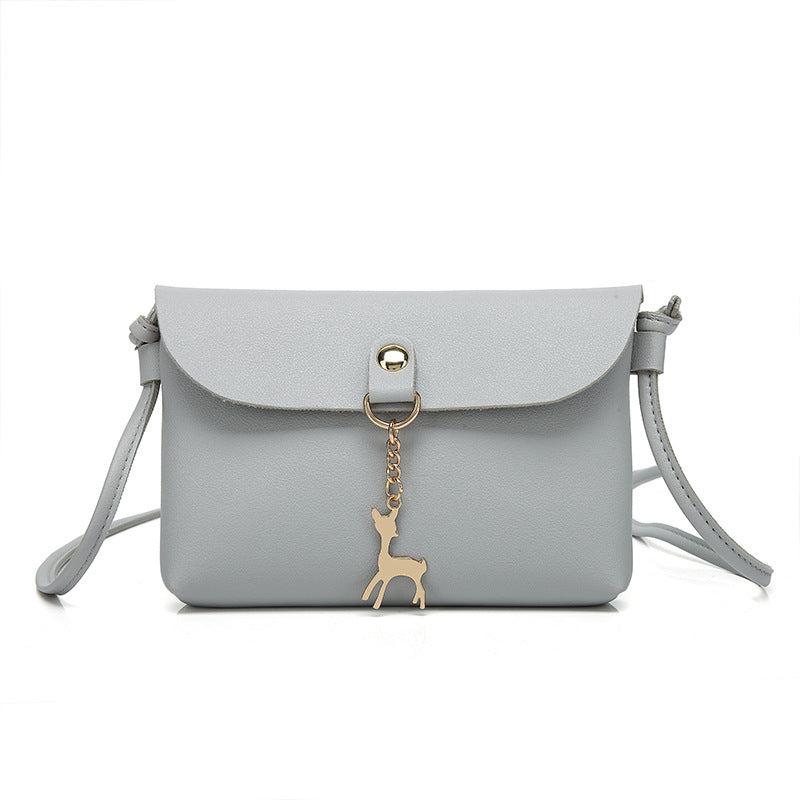 Bolso de hombro al por mayor PU fawn